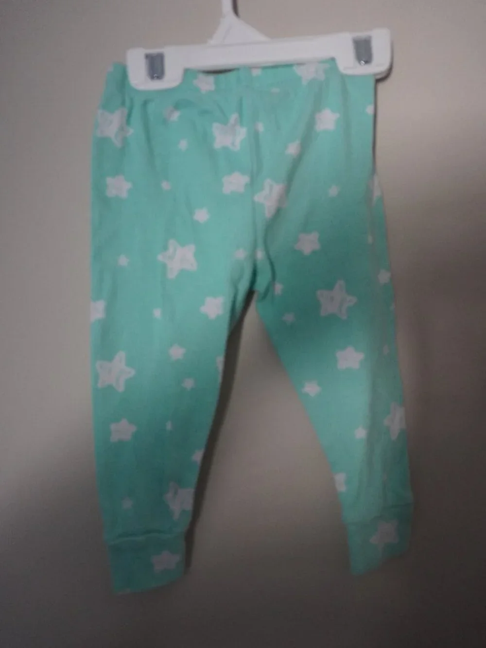 Kids' Mint Bluey & Bingo Character Pajama Top - Long Sleeve